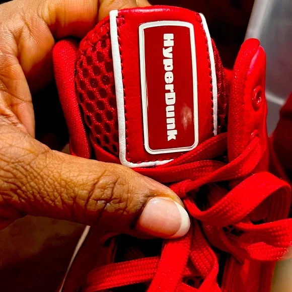 Nike Men's Sneakers Nike Hyperdunk 08 Size Gym Red shoes - Picture 3 of 5